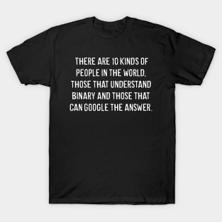 Binary People T-Shirt